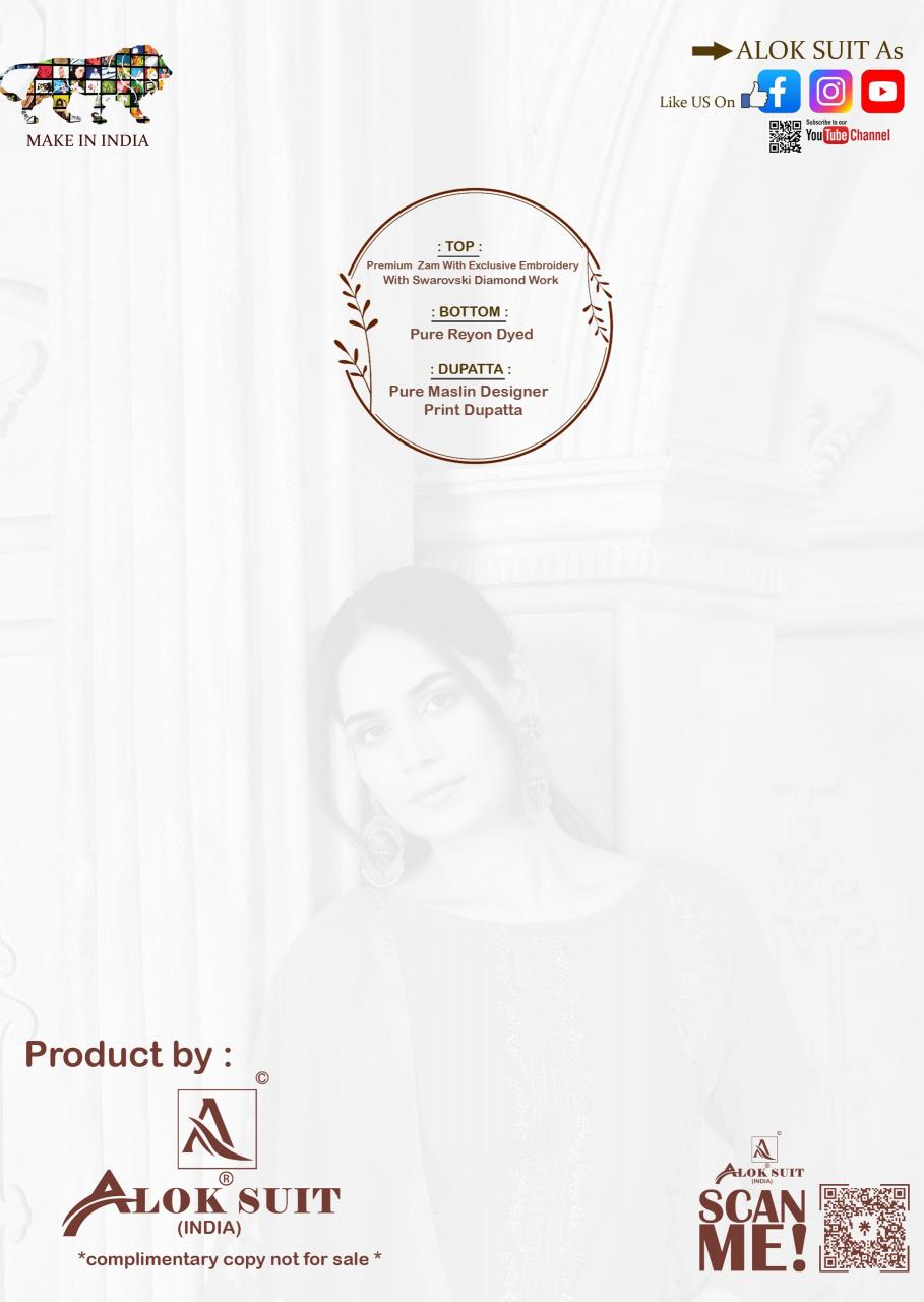 Alok Suit NILOFAR Salwar kameez retailers in Mumbai