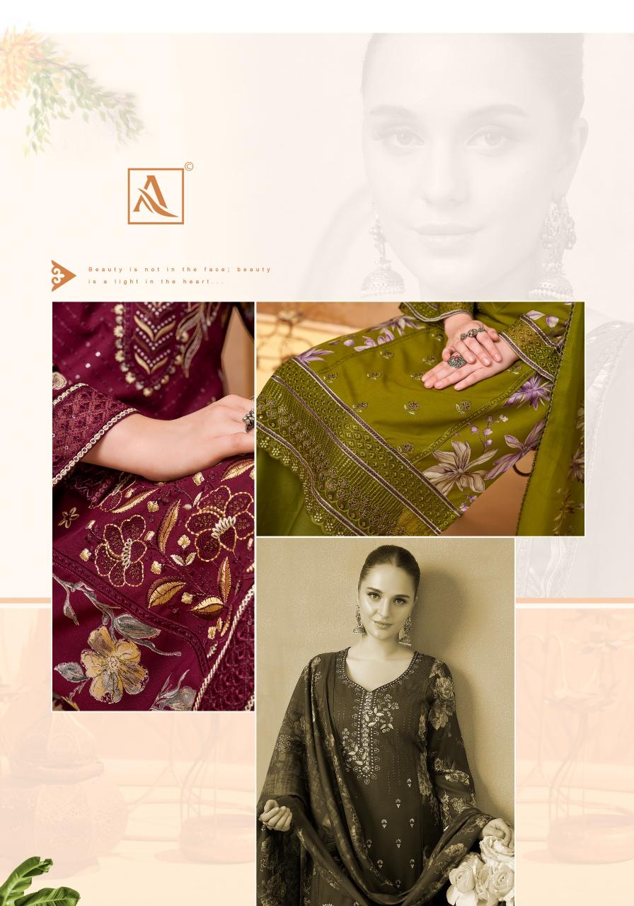  Alok Suit SAKINA-7 Salwar Kameez suppliers in Hyderabad