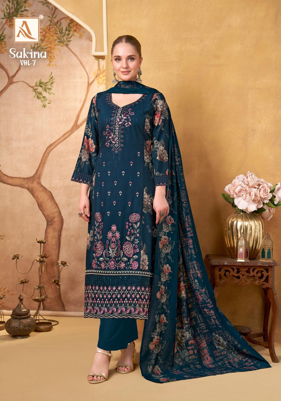  Alok Suit SAKINA-7 Salwar Kameez suppliers in Hyderabad