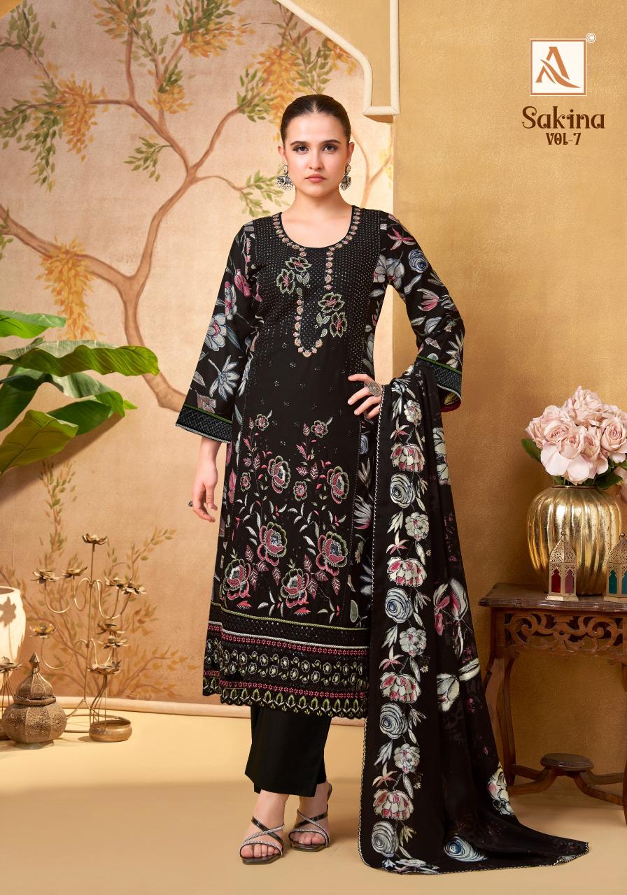  Alok Suit SAKINA-7 Salwar Kameez suppliers in Hyderabad