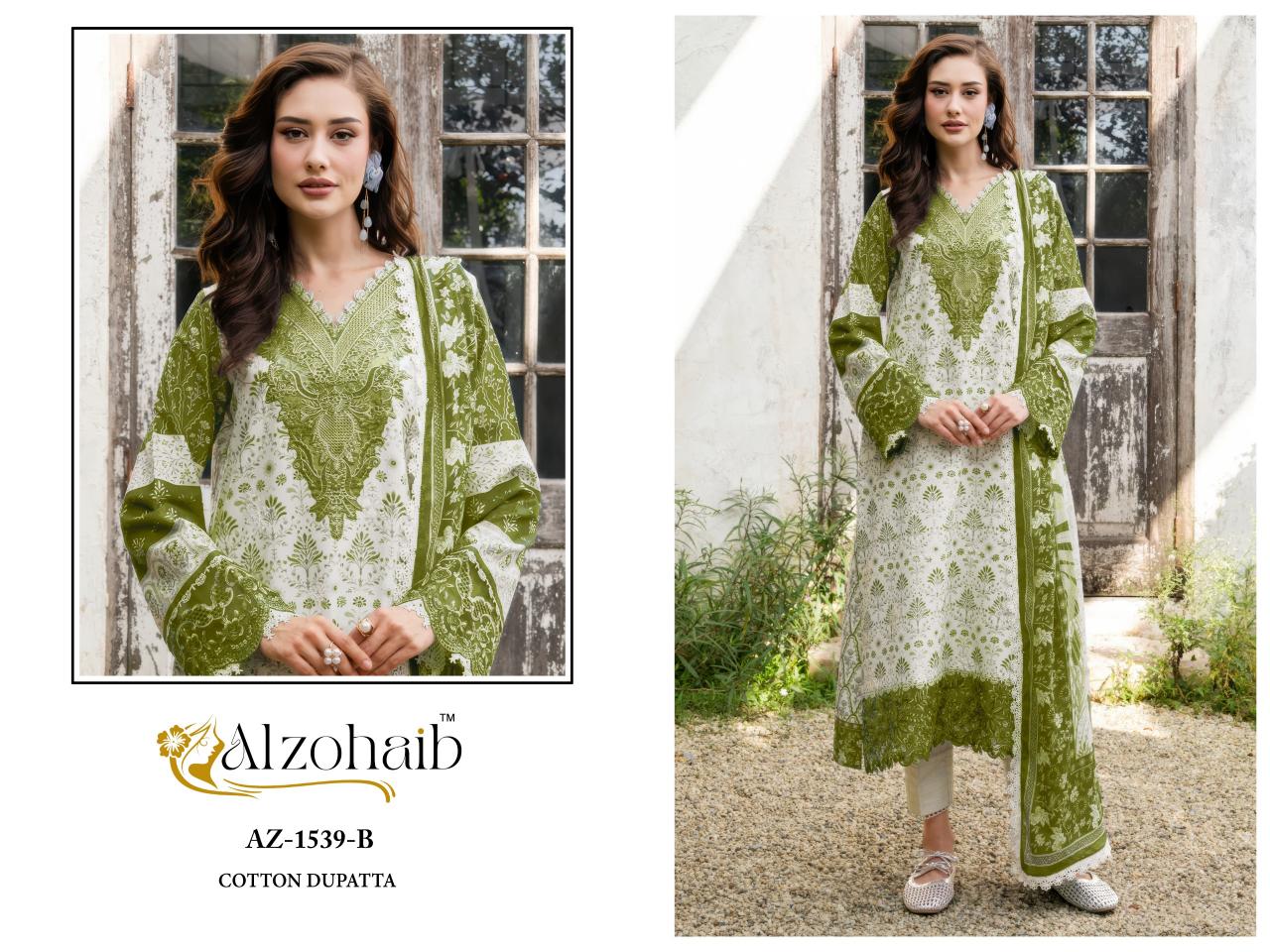 Alzohiab Innaya – Karachi Readymade Kurti Pant With Dupatta 