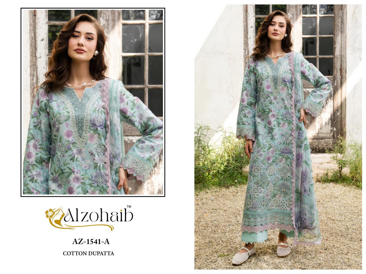 Alzohiab Innaya – Karachi Readymade Kurti Pant With Dupatta - Wholesale Catalog