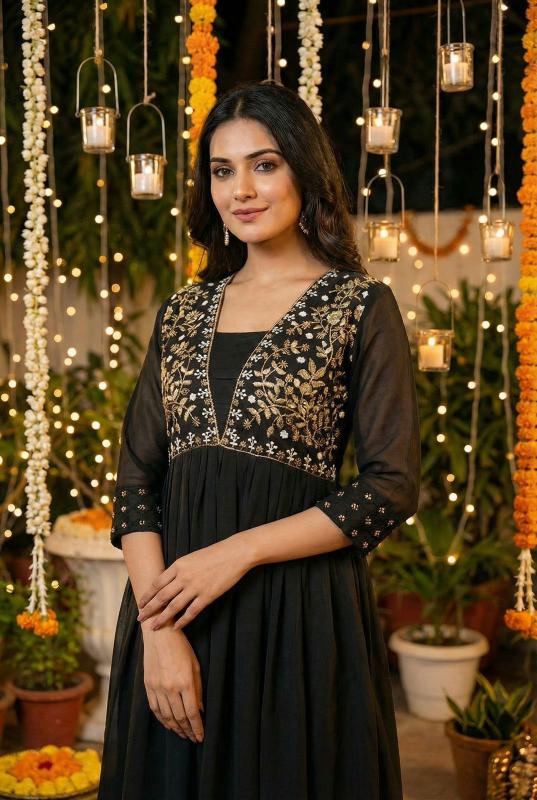 Amayra Georgette Wholesale gown  Manufacturers in Hyderabad