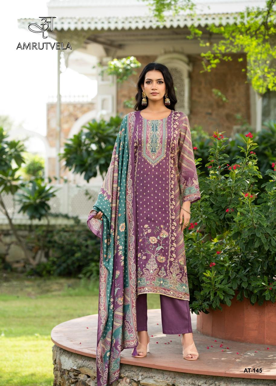 AMRUTVELA AT145 Wholesale salwar kameez price list