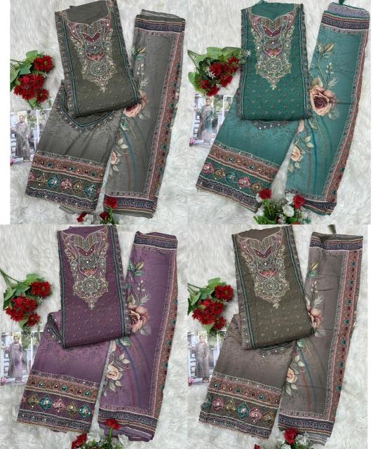AMRUTVELA AT223 Wholesale salwar suits market in Mumbai
