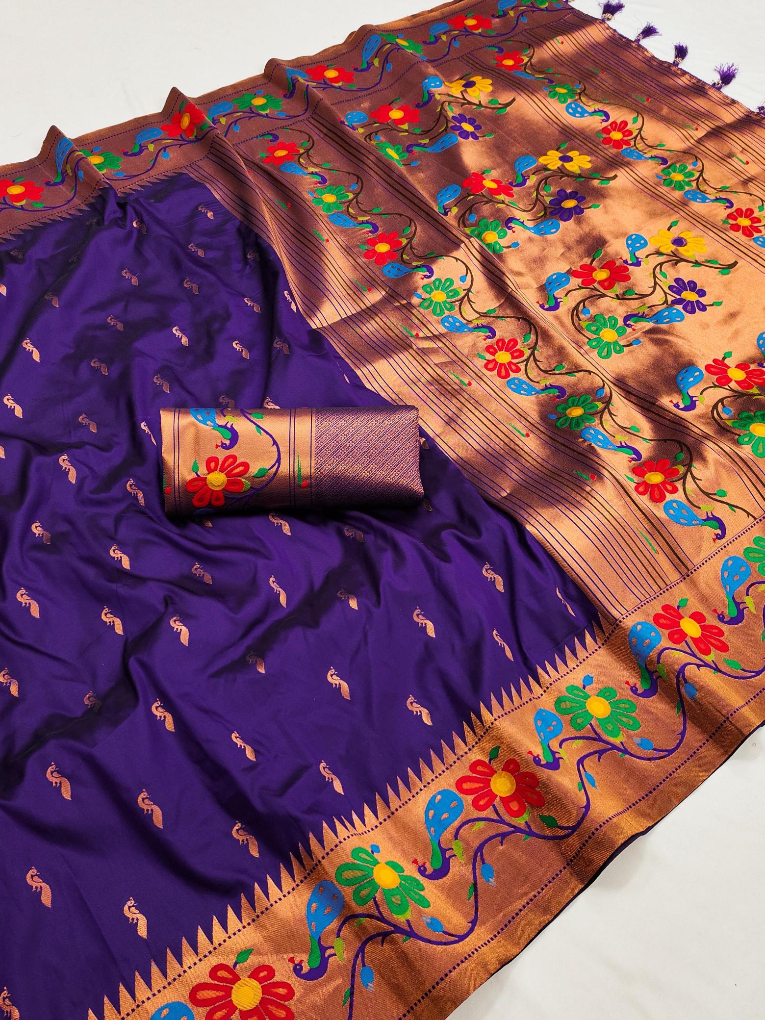 Anuradha Paithani Wholesale saree market