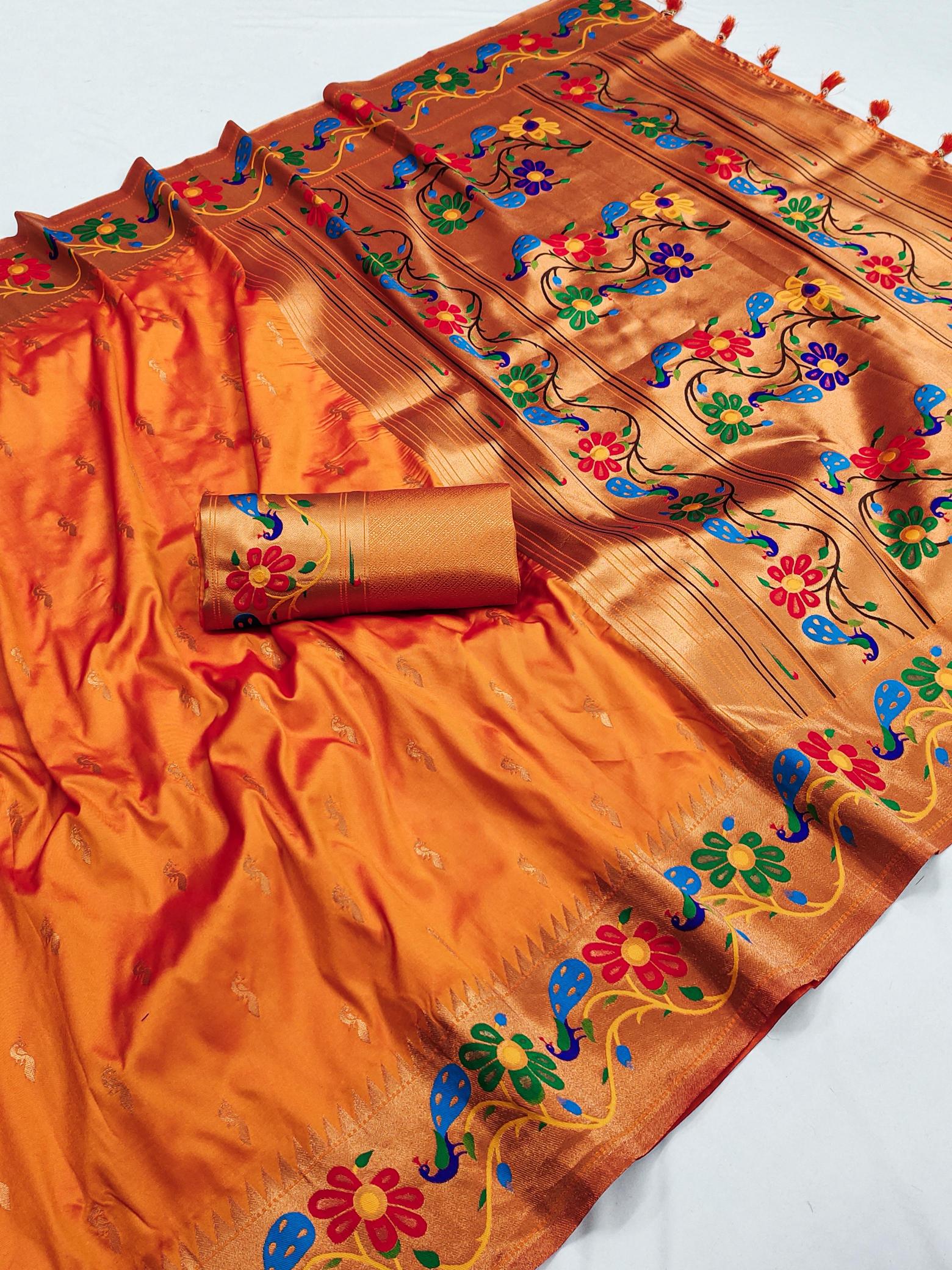 Anuradha Paithani Wholesale saree market