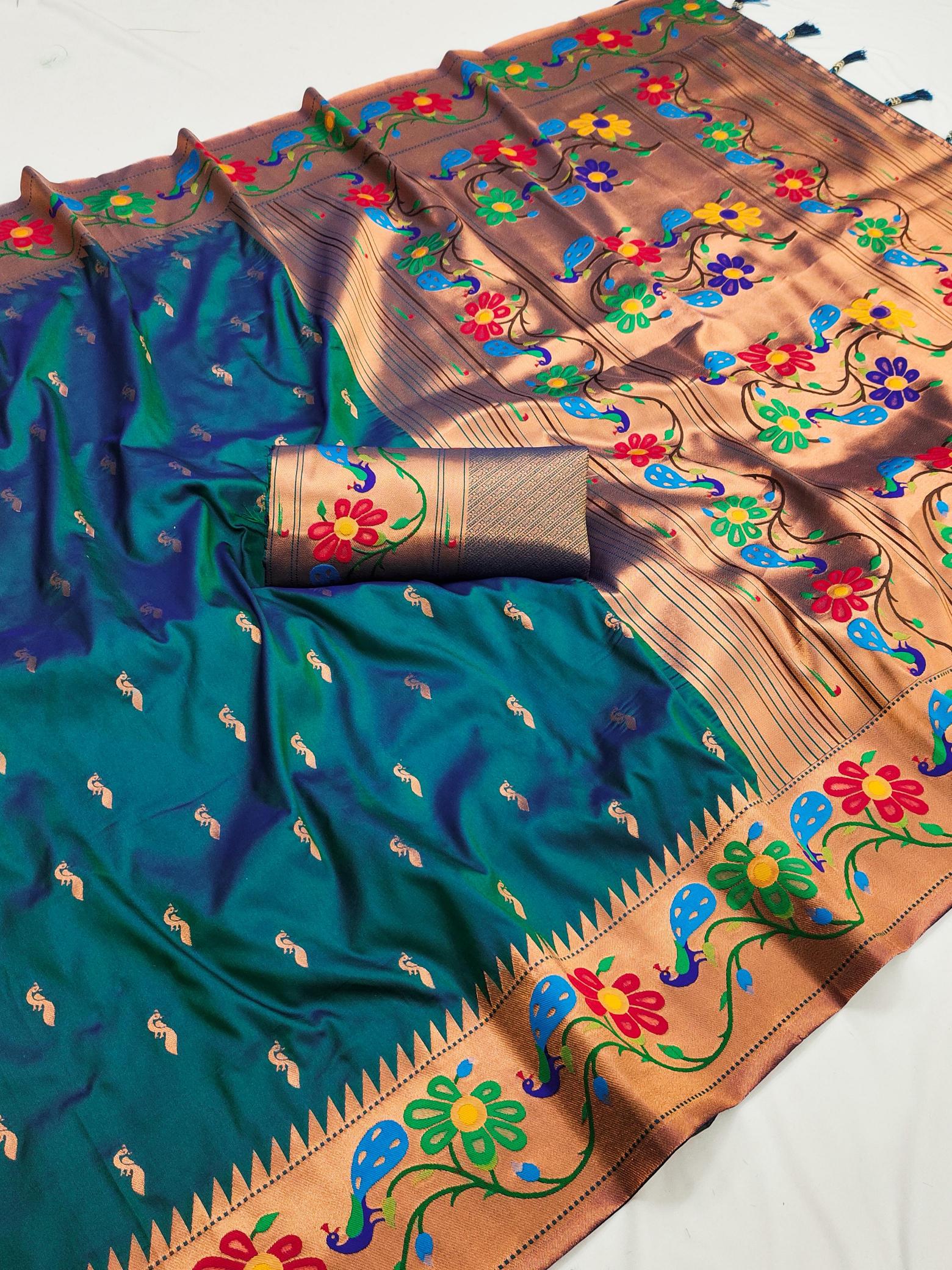 Anuradha Paithani Wholesale saree market