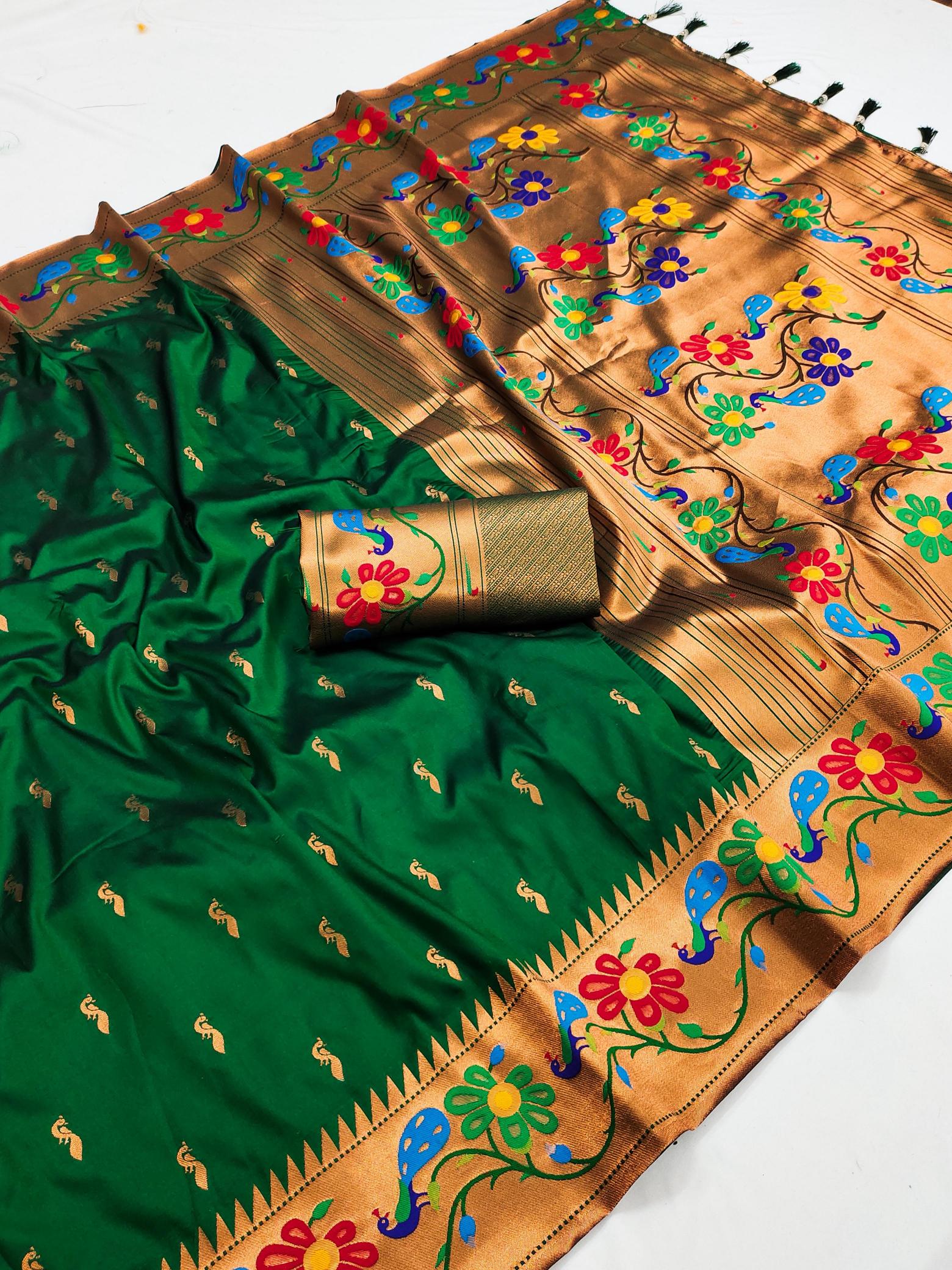 Anuradha Paithani Wholesale saree market