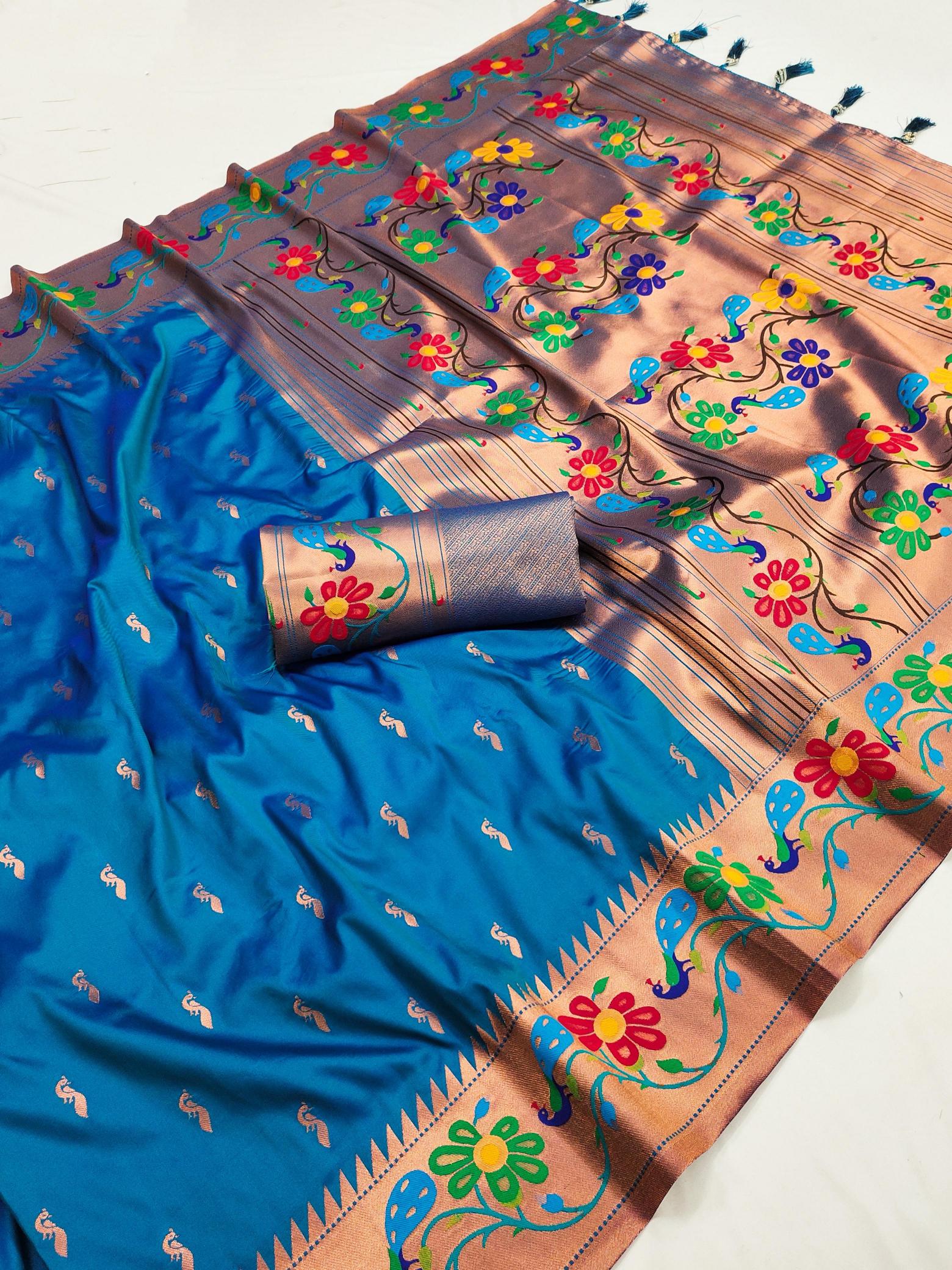 Anuradha Paithani Wholesale saree market