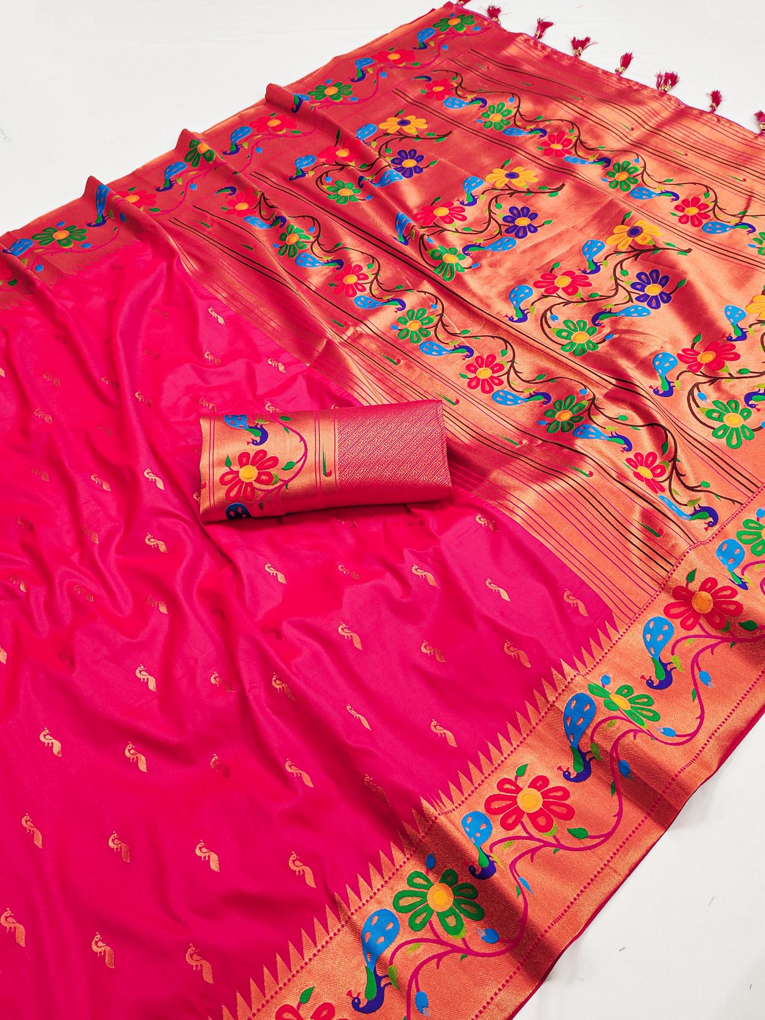 Anuradha Paithani Wholesale saree market