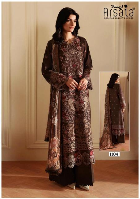 ARSALA FASHION  LUXURY AMIRA HEAVY COTTON LUXURY COLLECTION VOL.11 Salwar suit wholesalers in kolkata