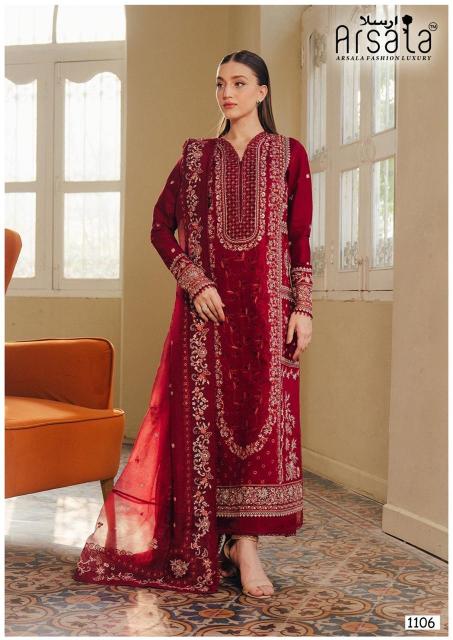 ARSALA FASHION  LUXURY AMIRA HEAVY COTTON LUXURY COLLECTION VOL.11 Salwar suit wholesalers in kolkata