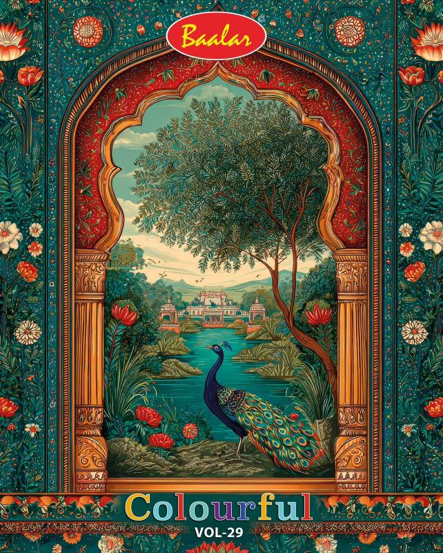 Baalar Colourful Vol-29 – Dress Material - Wholesale Catalog