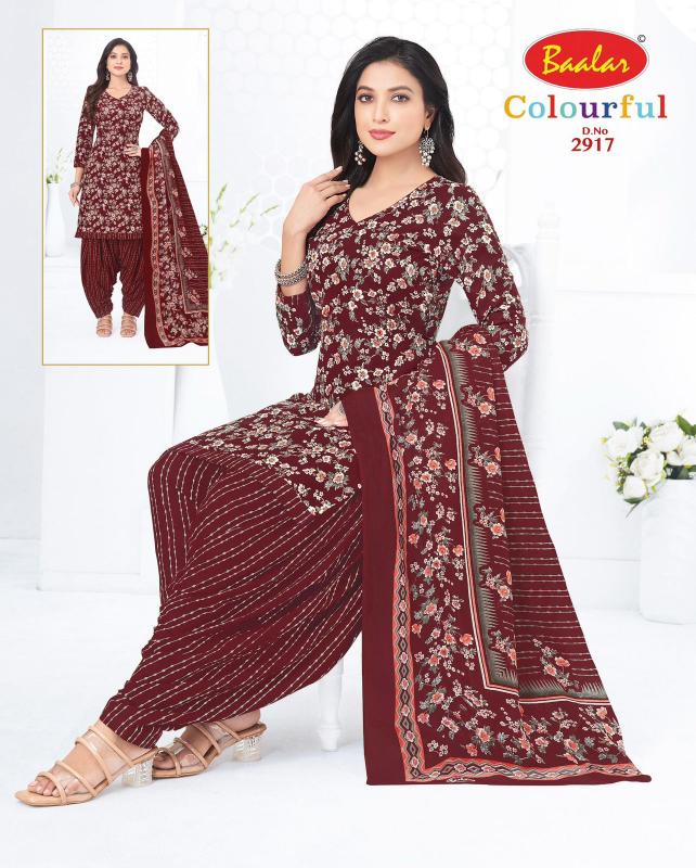 Baalar Colourful Vol-29 – Dress Material - Wholesale Catalog