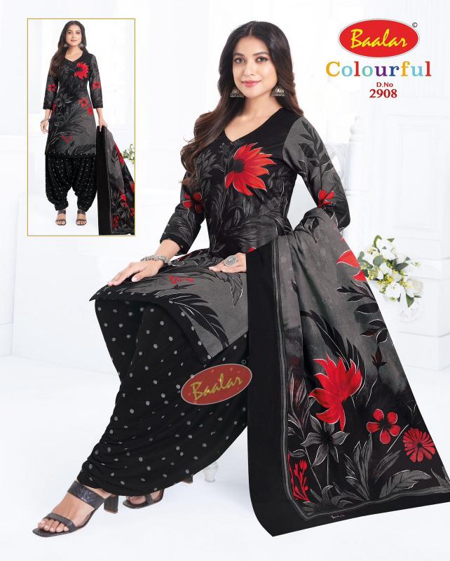 Baalar Colourful Vol-29 – Dress Material - Wholesale Catalog