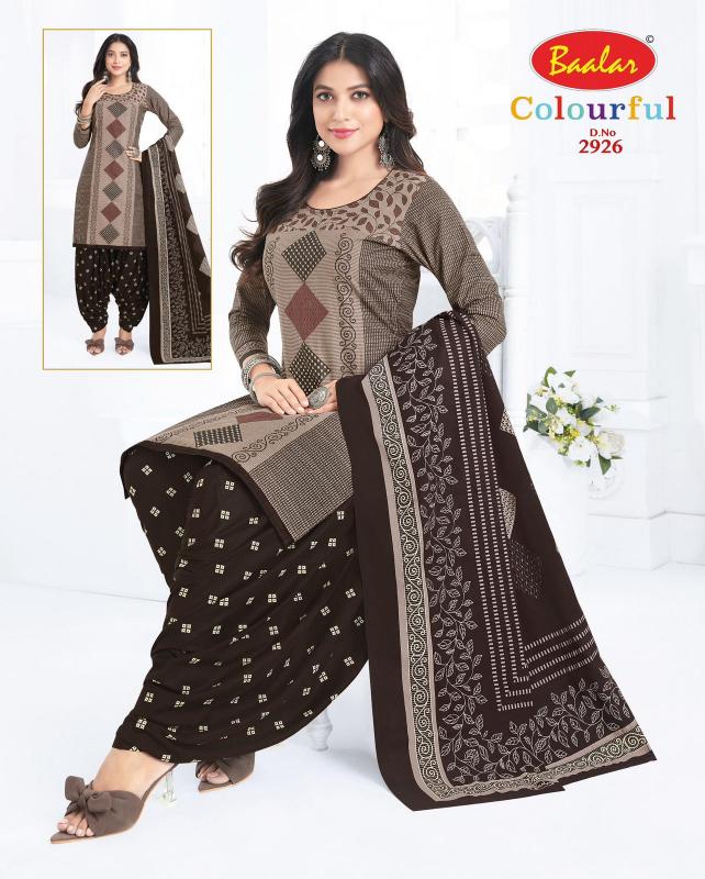 Baalar Colourful Vol-29 – Dress Material - Wholesale Catalog