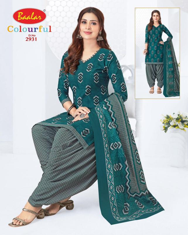 Baalar Colourful Vol-29 – Dress Material - Wholesale Catalog