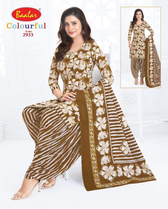 Baalar Colourful Vol-29 – Dress Material - Wholesale Catalog