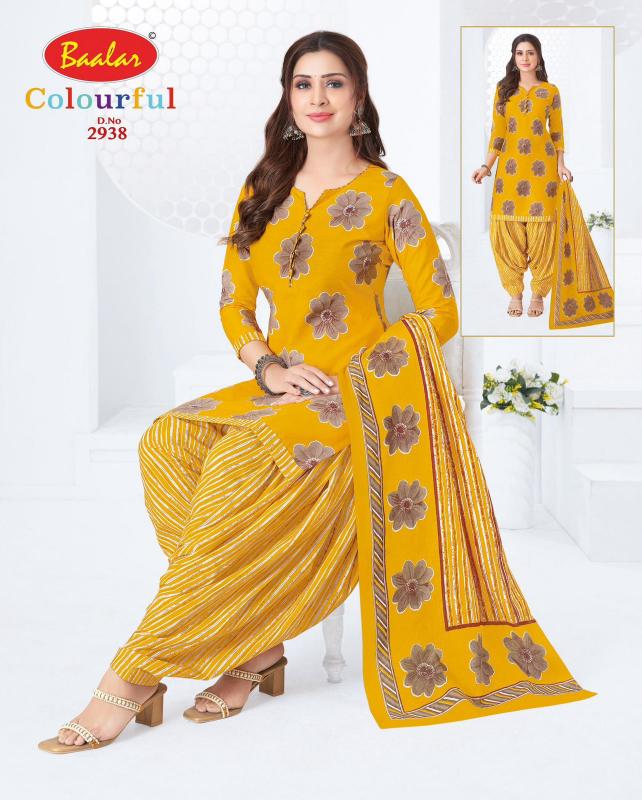 Baalar Colourful Vol-29 – Dress Material - Wholesale Catalog