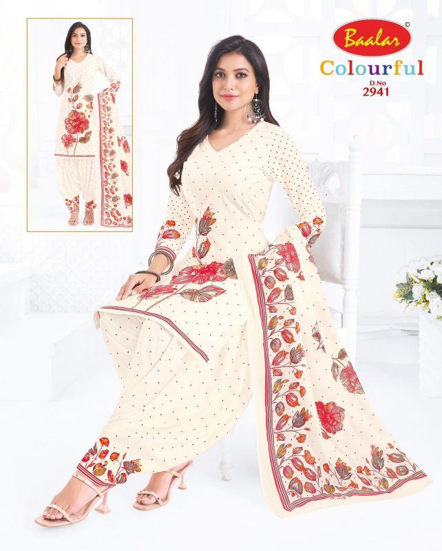 Baalar Colourful Vol-29 – Dress Material - Wholesale Catalog