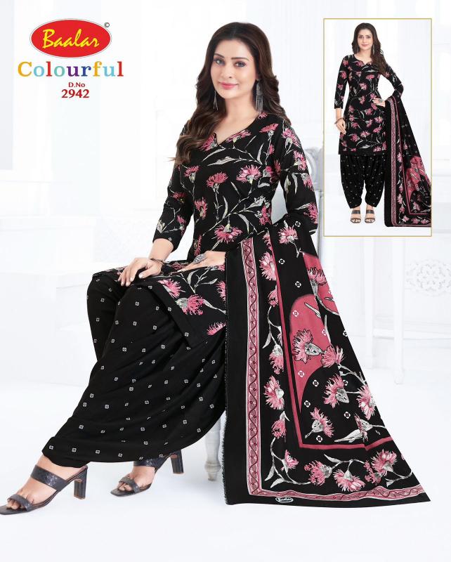 Baalar Colourful Vol-29 – Dress Material - Wholesale Catalog