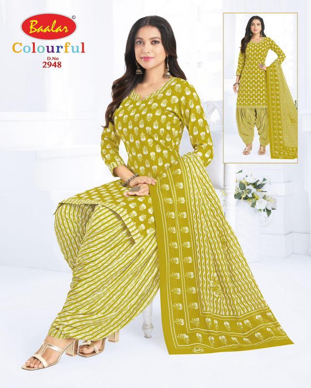 Baalar Colourful Vol-29 – Dress Material - Wholesale Catalog