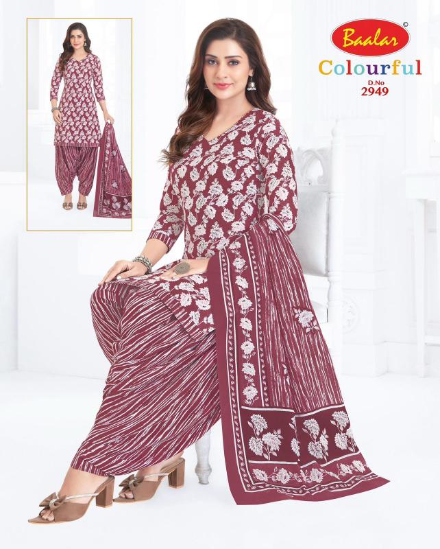 Baalar Colourful Vol-29 – Dress Material - Wholesale Catalog