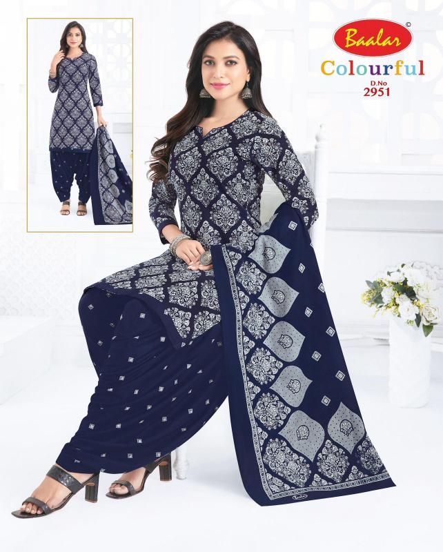 Baalar Colourful Vol-29 – Dress Material - Wholesale Catalog