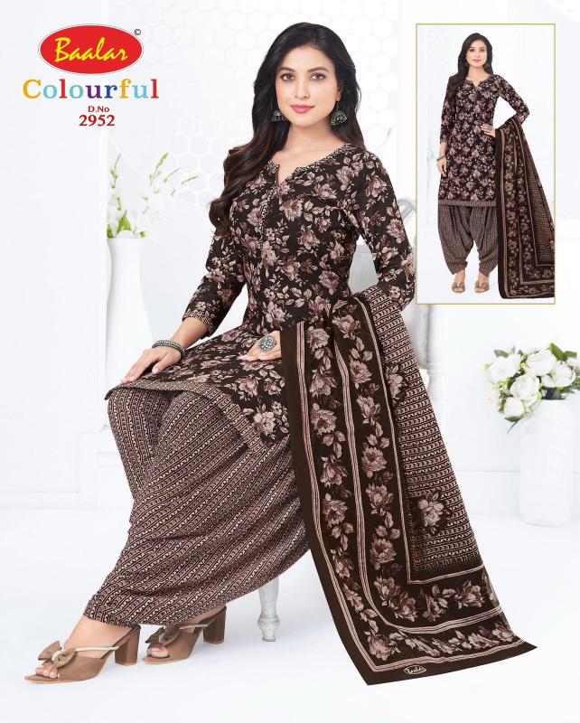 Baalar Colourful Vol-29 – Dress Material - Wholesale Catalog