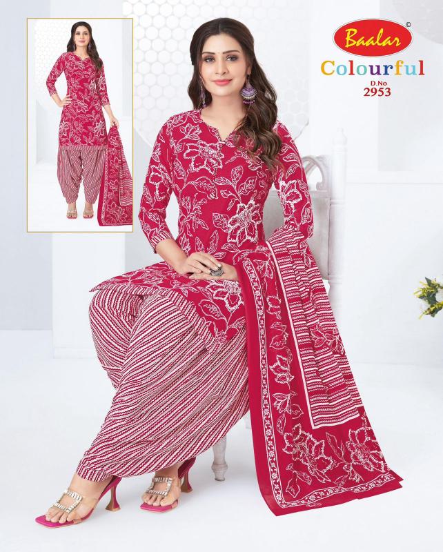 Baalar Colourful Vol-29 – Dress Material - Wholesale Catalog
