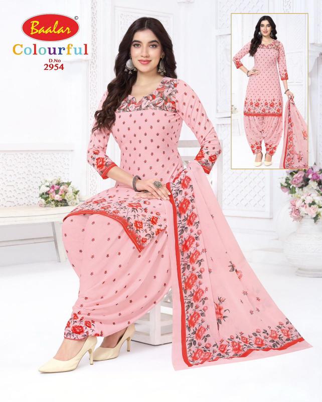 Baalar Colourful Vol-29 – Dress Material - Wholesale Catalog