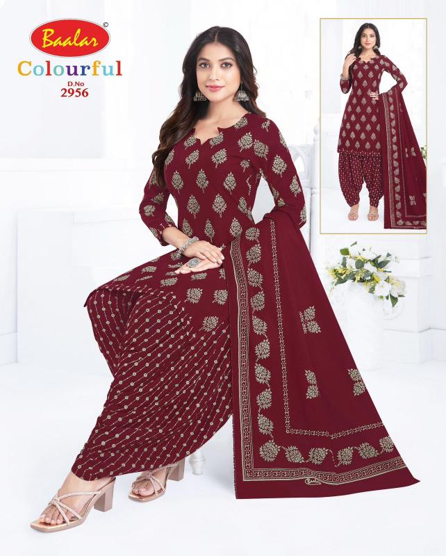 Baalar Colourful Vol-29 – Dress Material - Wholesale Catalog