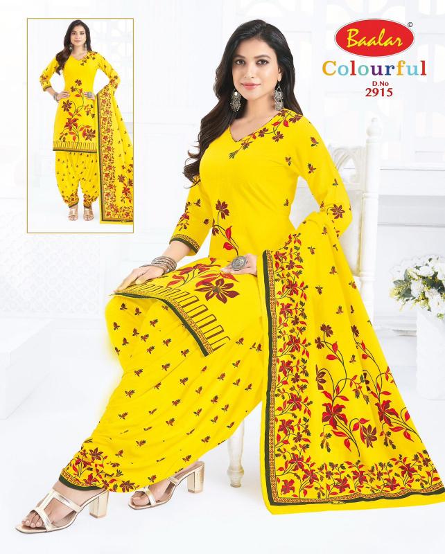 Baalar Colourful Vol-29 – Dress Material - Wholesale Catalog