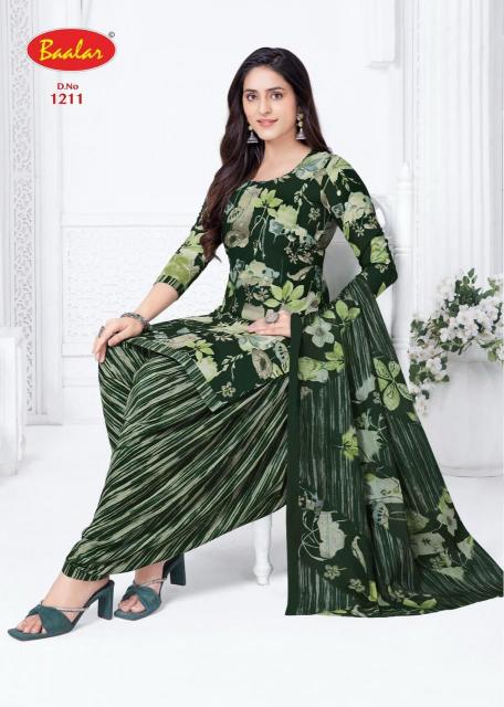 Baalar Cristal Patiyala Vol-12 – Dress Material - Wholesale Catalog