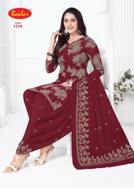 Baalar Cristal Patiyala Vol-12 Wholesale dress materials suppliers in Kolkata