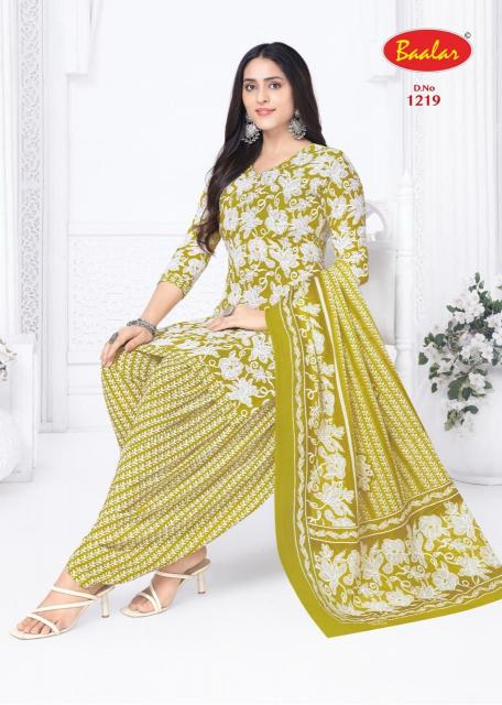 Baalar Cristal Patiyala Vol-12 Wholesale dress materials suppliers in Kolkata