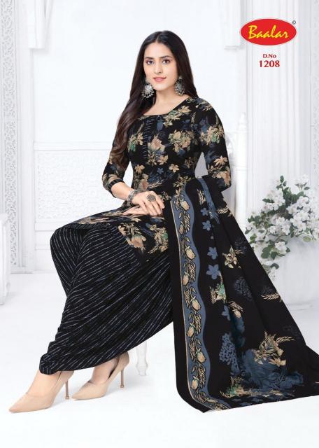 Baalar Cristal Patiyala Vol-12 Wholesale dress materials suppliers in Kolkata