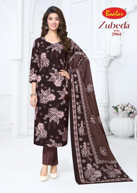 Baalar Zubeda Vol-29 – Dress Material - Wholesale Catalog