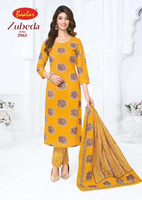 Baalar Zubeda Vol-29 – Dress Material - Wholesale Catalog