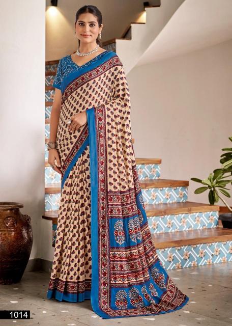 BAGRU MUL COTTON Wholesale saree market prices in Kolkata