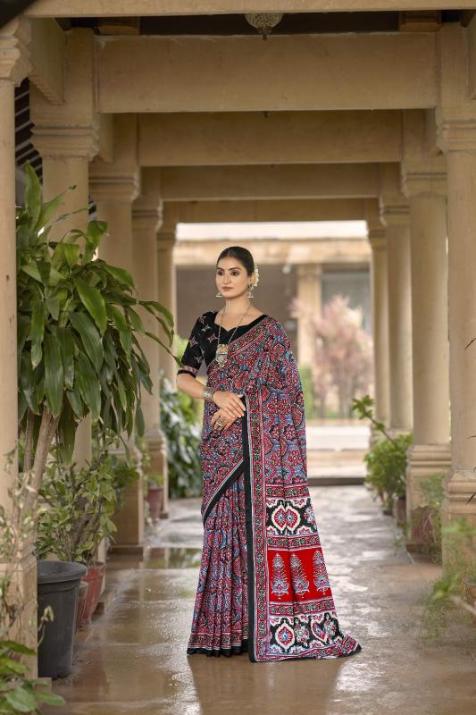 BAGRU MUL COTTON Wholesale saree market prices in Kolkata
