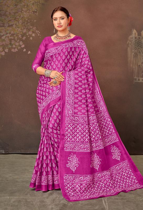 BAGRU MUL COTTON Wholesale saree market prices in Kolkata