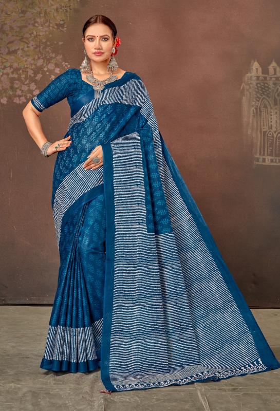 BAGRU MUL COTTON Wholesale saree market prices in Kolkata