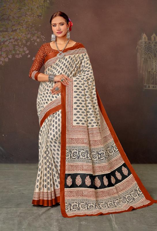 BAGRU MUL COTTON Wholesale saree market prices in Kolkata