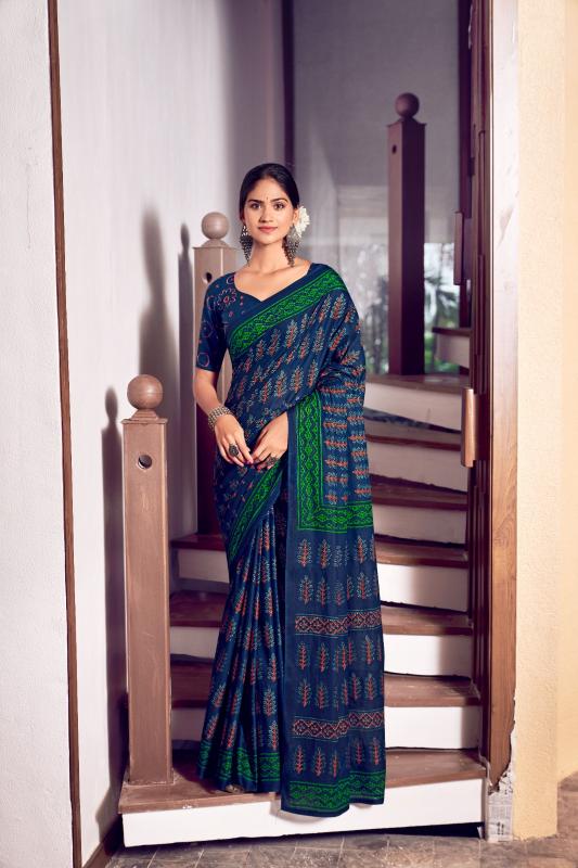 BAGRU MUL COTTON Wholesale saree market prices in Kolkata