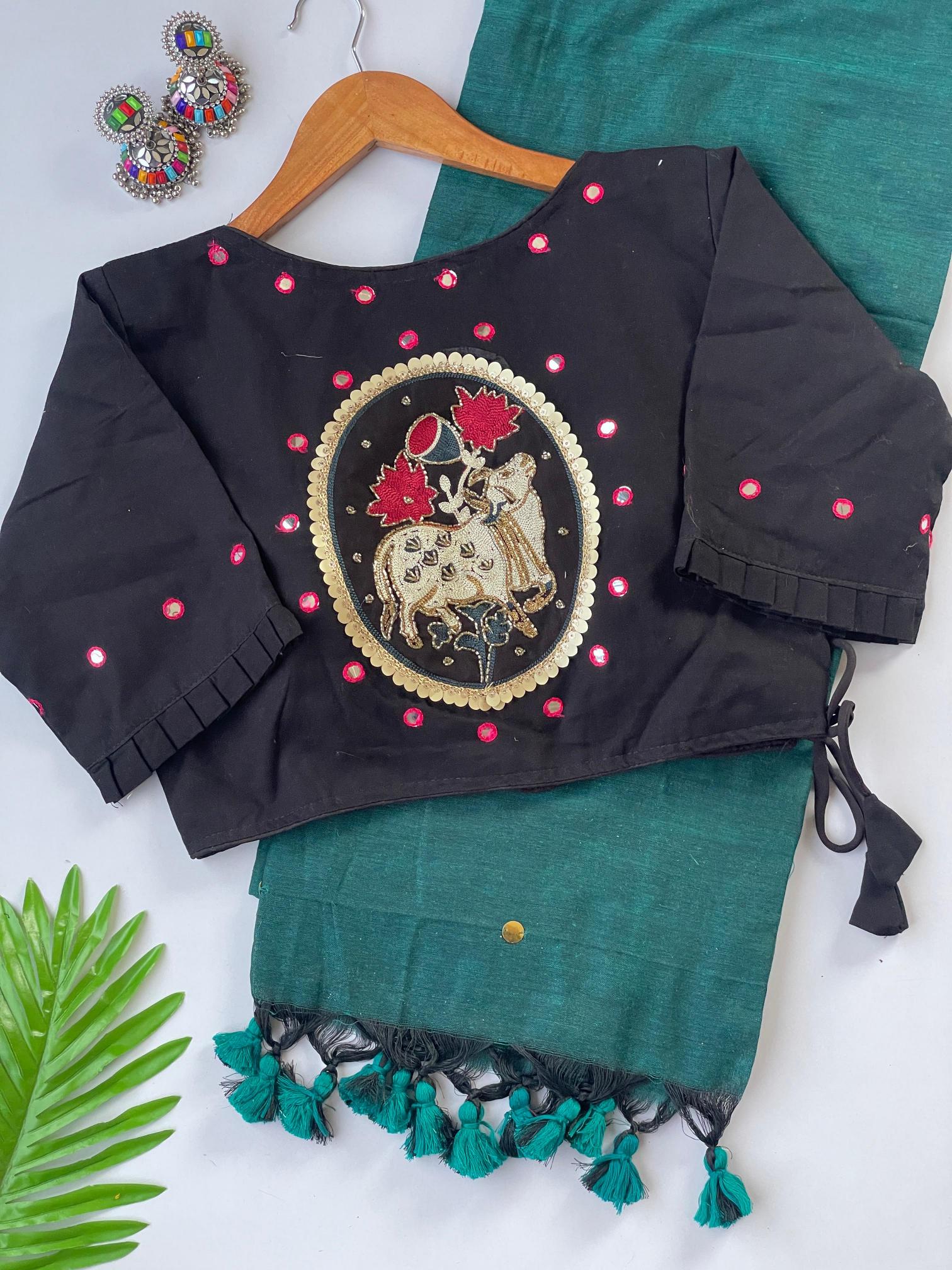 blcak love Khadi cotton Wholesale sarees in Pune