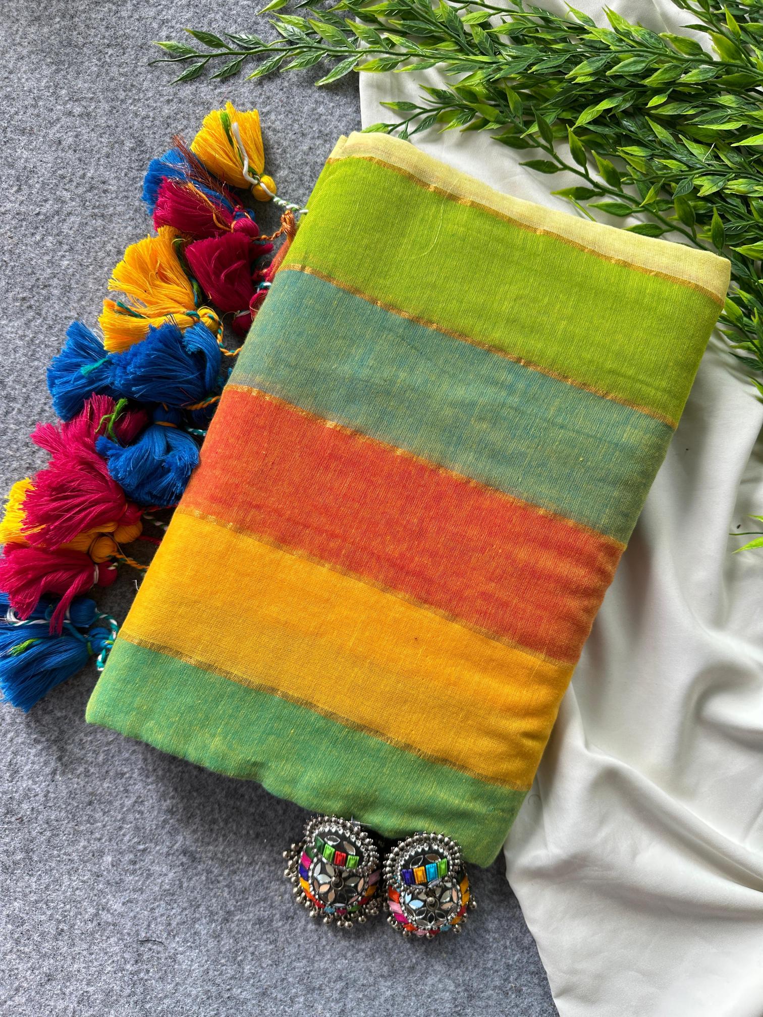 Blousewala presenting Mal cotton wholesale saree market in gujarat