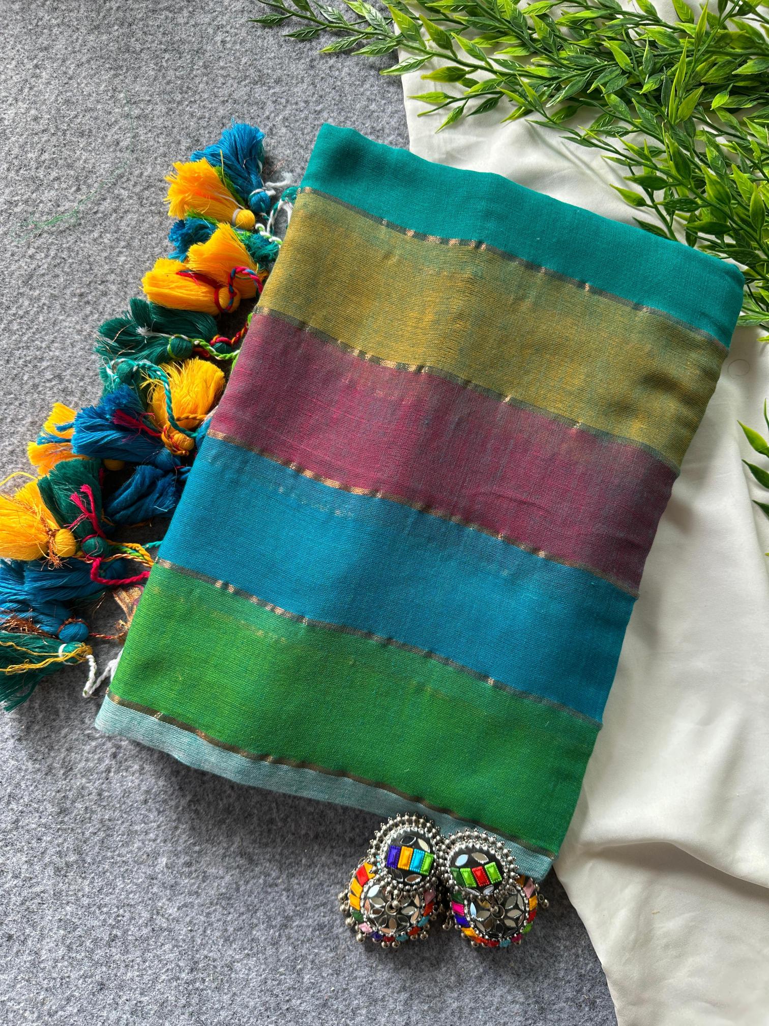 Blousewala presenting Mal cotton wholesale saree market in gujarat