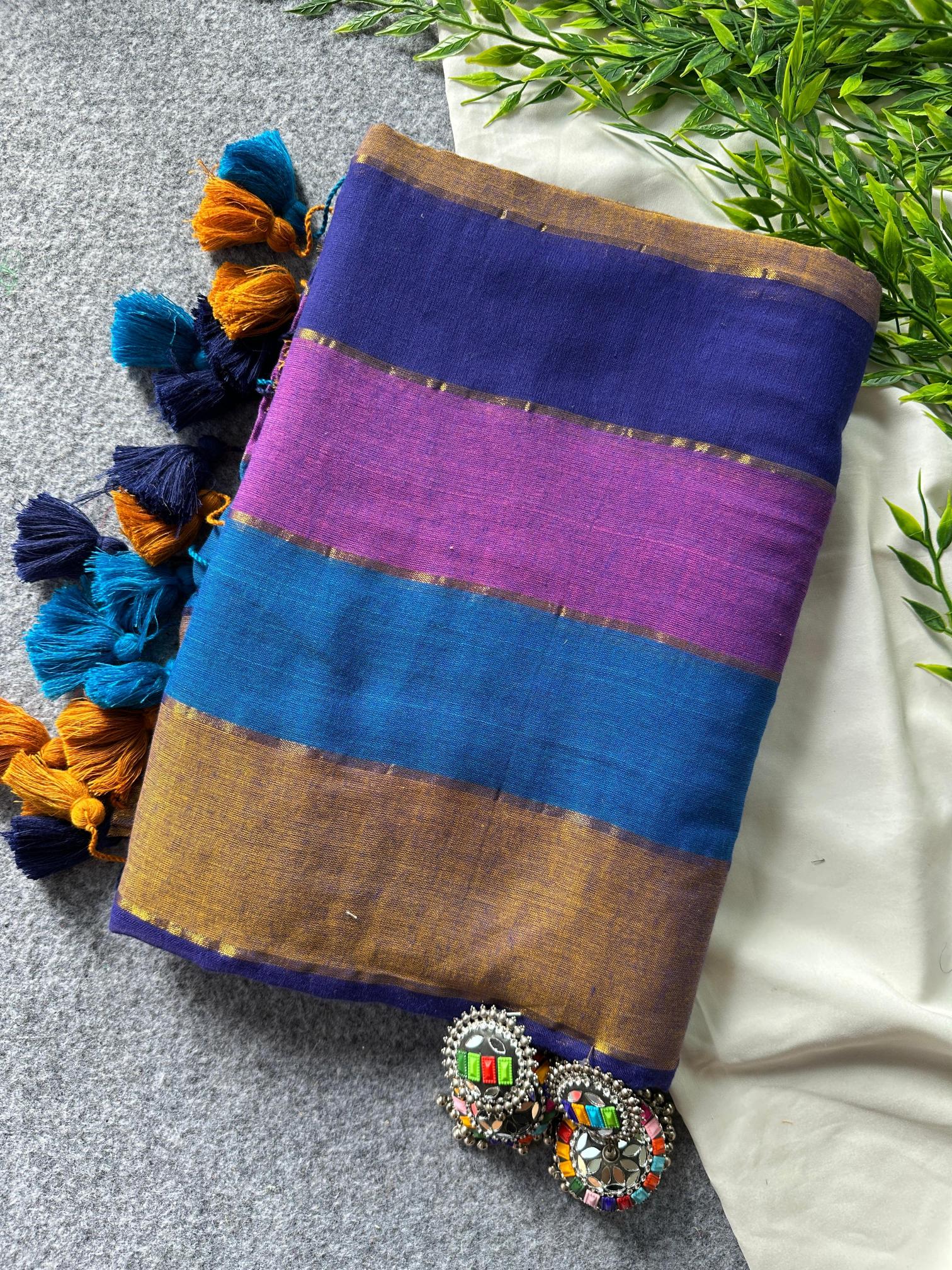 Blousewala presenting Mal cotton wholesale saree market in gujarat